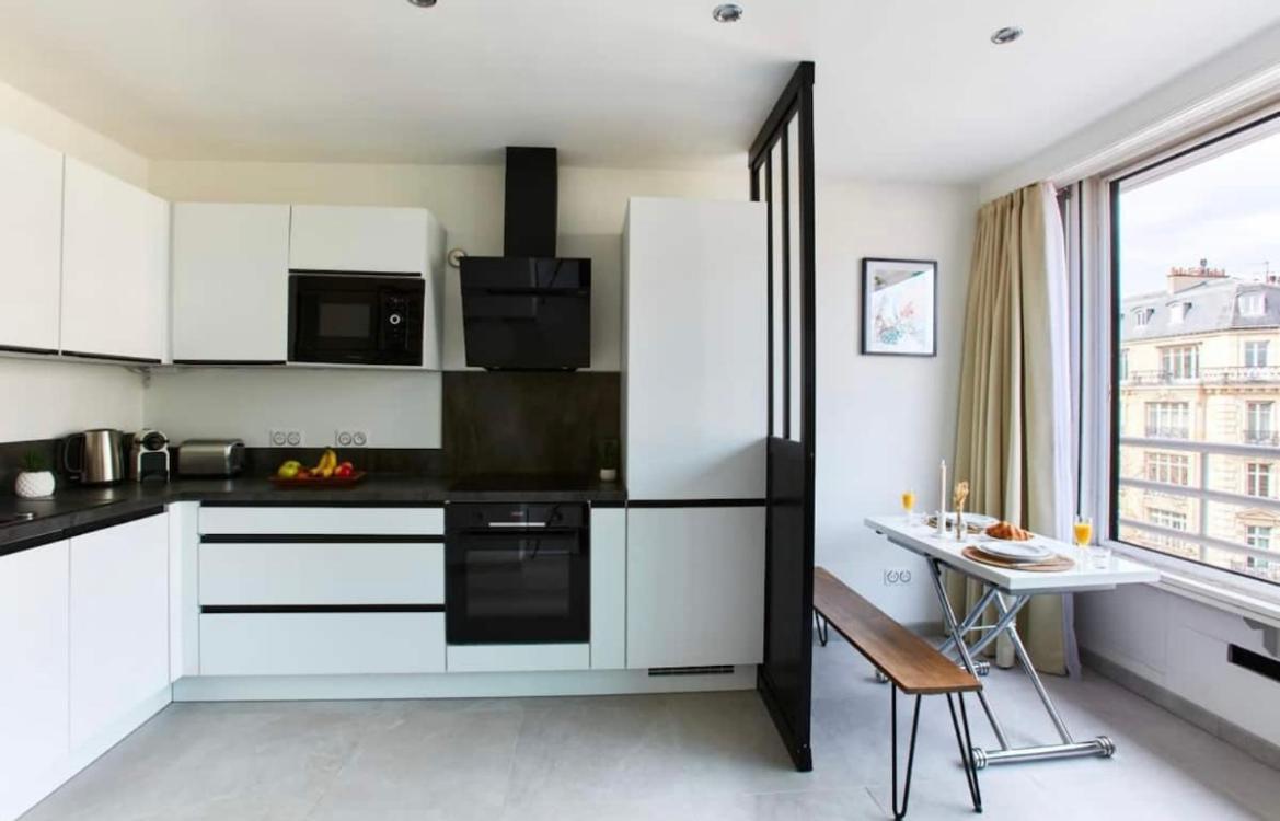 Apartamento Modern 1Br By Parc Monceau París Exterior foto